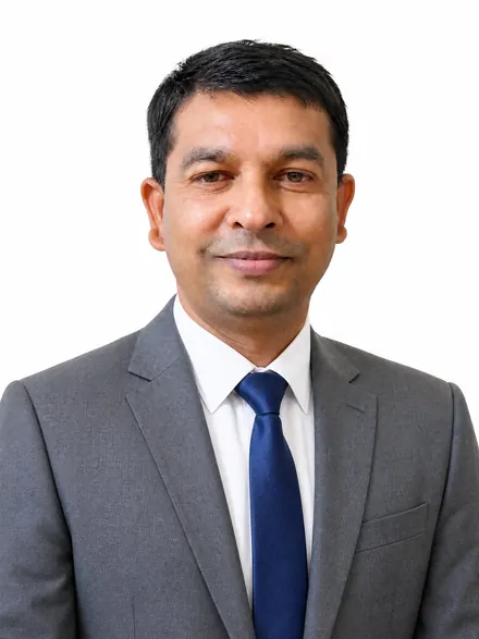 MD. Alamgir Hossain, Strategic Partner, in a studio portrait.