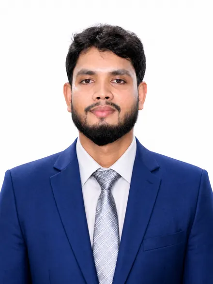 MD. Azmal Hossen, Director and Founder, in a studio portrait.